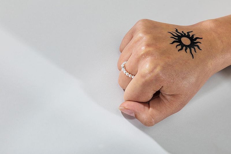 Temporäre Tattoos